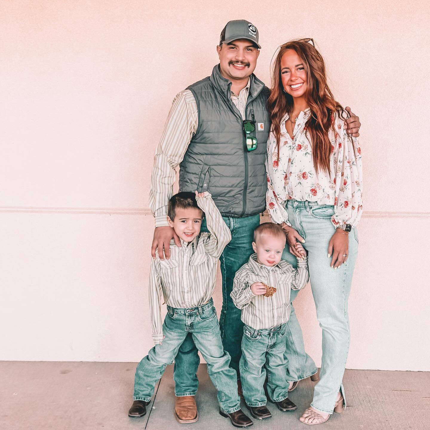 Owner Sydney Kretchsman and family