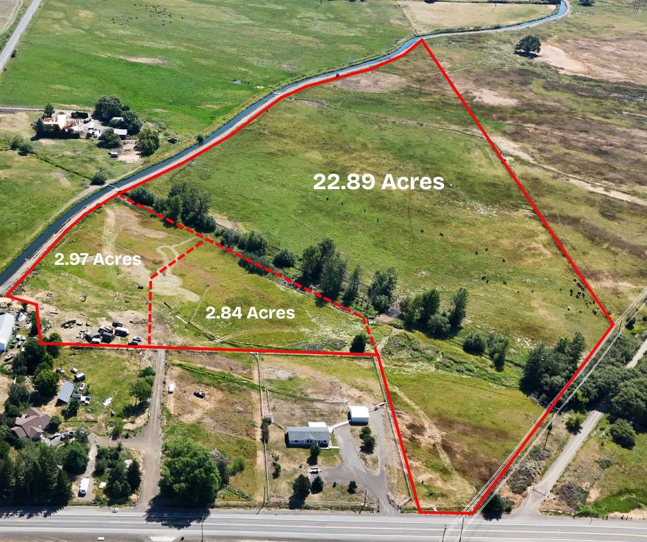 Total lot lines for each property.